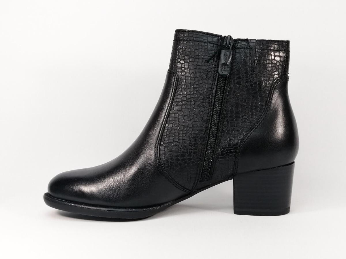 bottines femme noir plates