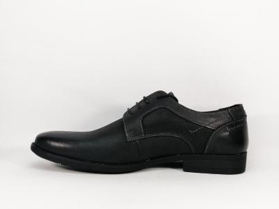 Chaussure habillée en cuir noir HARTFORD gozi pour homme en destockage