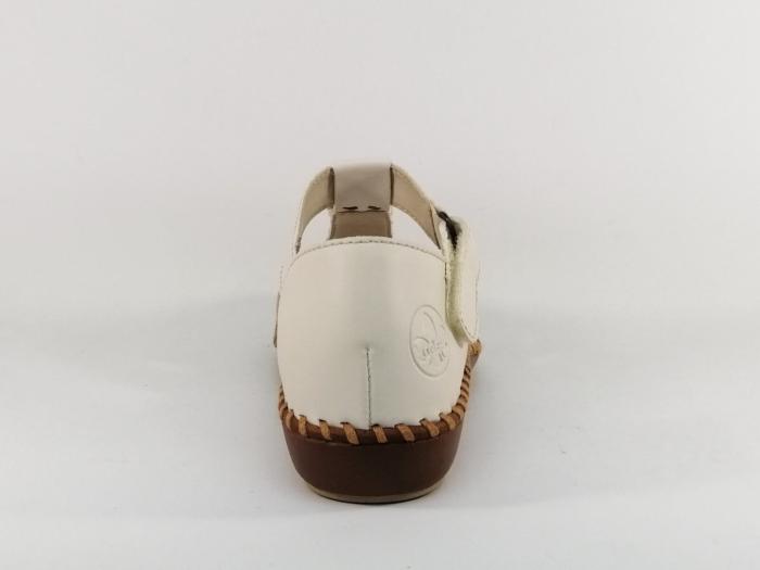 Chaussures Bébé Filles En Cuir Fin Blanc - Pointure EU 18, Style à Enfiler, Neuves Sans Boîte