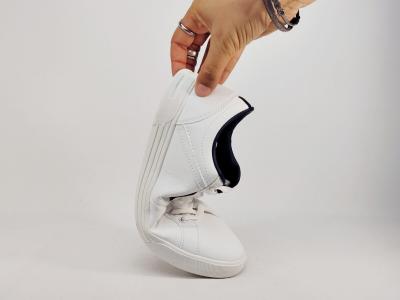Basket blanche homme tendance confortable à pas cher destockage TEDDY SMITH 120190