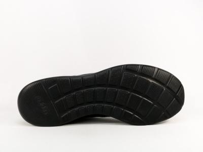 Basket homme ADIDAS lite racer en destockage à pas cher noir en grande taille