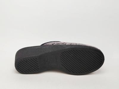 Chausson mule compensée femme confort à pas cher CHIC & RELAX modelana