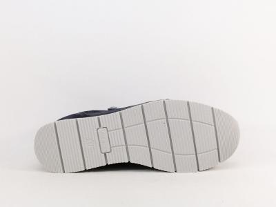 Chaussure cuir femme confortable et souple marine en destockage IMAC 106870 à pas cher