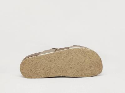 Mule femme chic confortable cuir rose nude PLAKTON cp bombay Fabrication Espagne