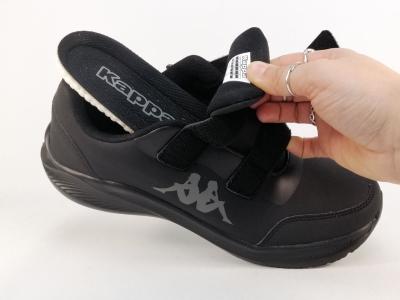 Basket scratch homme confort noir destockage KAPPA kombat boldypu à pas cher