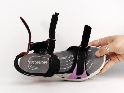 Sandale de marche femme confortable à velcro destockage IMAC ROHDE 559236