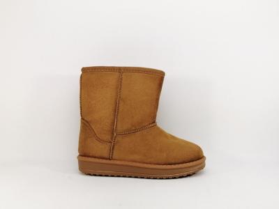 Boots fourrée fille plate camel CINK ME TX625 à pas cher