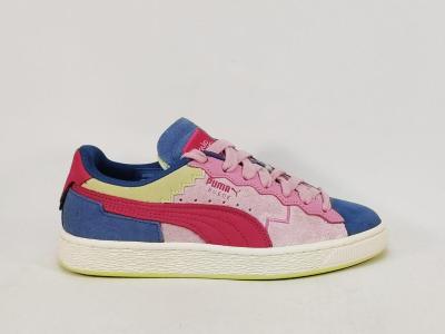 Sneakers femme destockage PUMA suede squid game confortable à pas cher