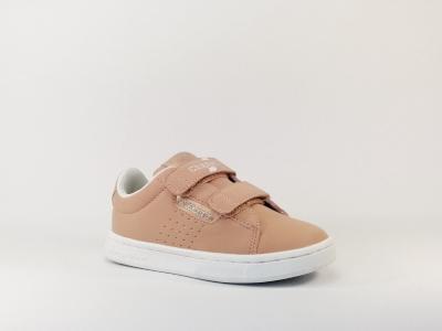 Basket à velcro en simili cuir rose KAPPA Tchouri pour fille