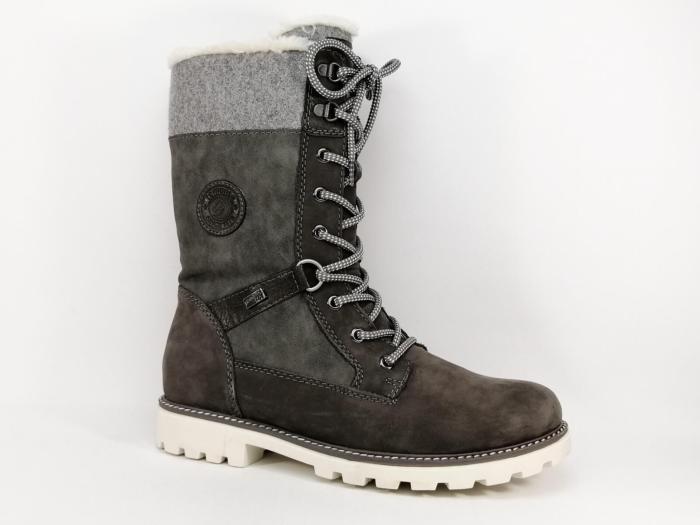 Botte grand froid fourrée waterproof femme destockage REMONTE D8474-45