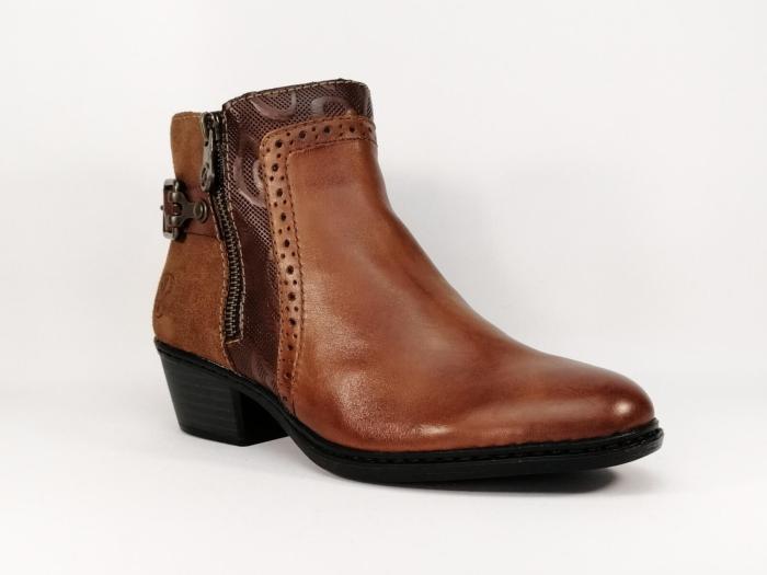 bottines femme cuir confort