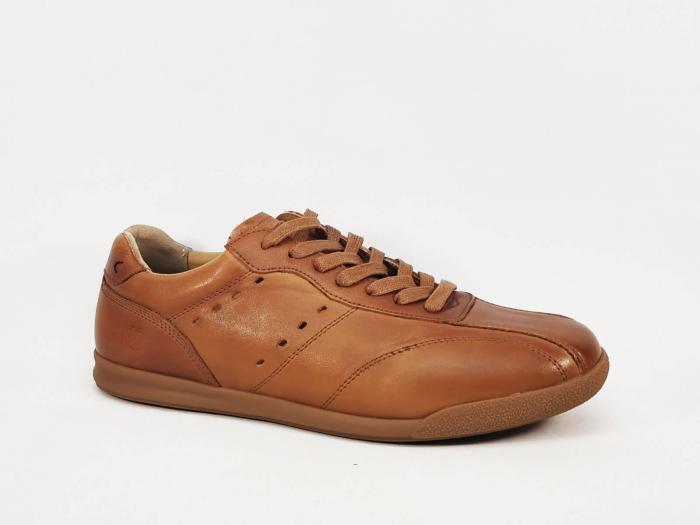 Chaussure habillée homme cuir souple camel chic confortable destockage LONDONS LIFE 163902 pas cher