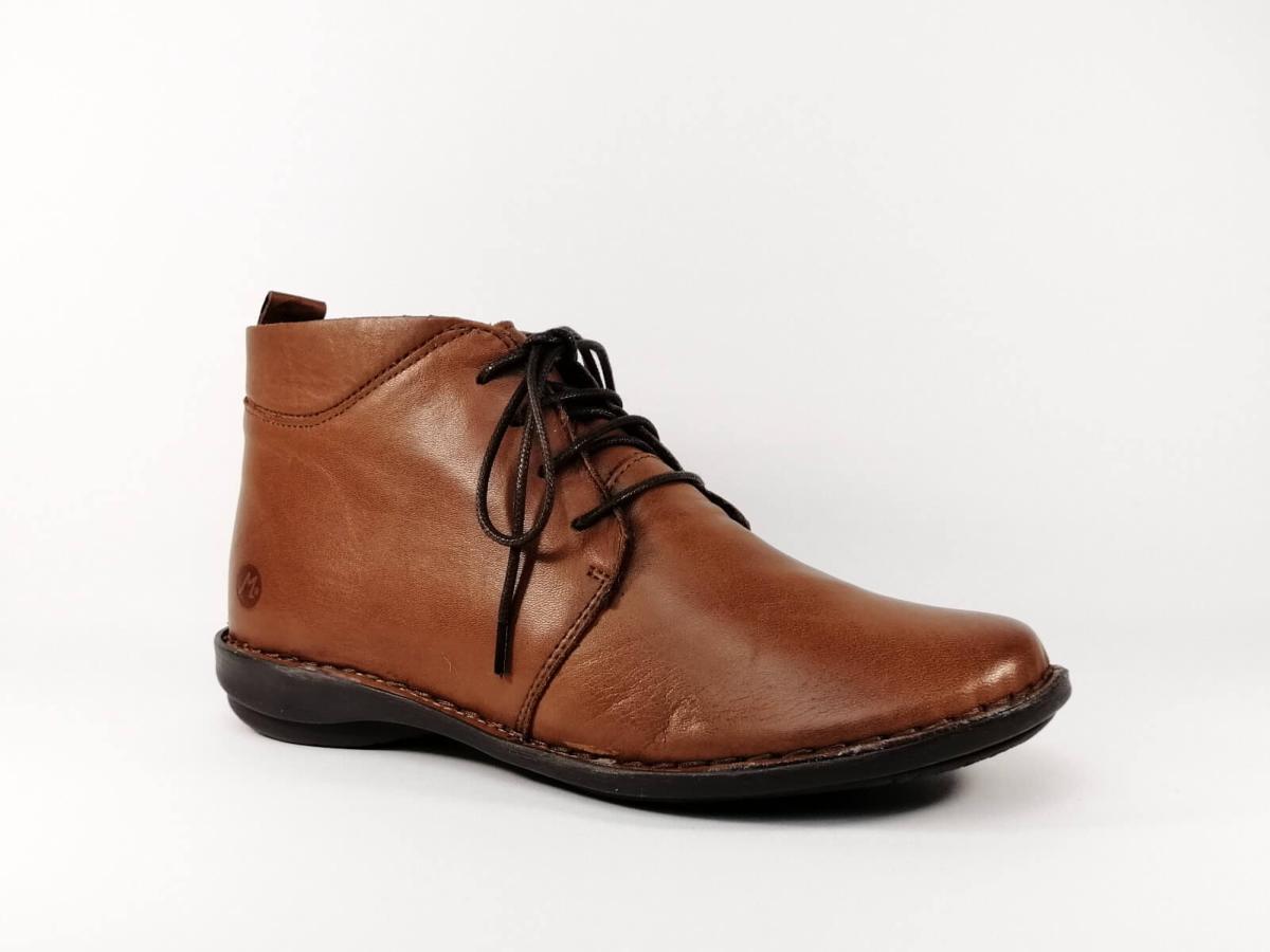 chaussure femme en cuir souple