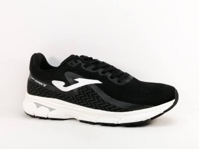 Chaussure running grande pointure homme confortable destockage JOMA viper 2431 noir