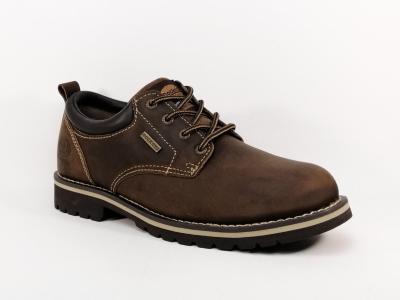 Avis clients de Chaussure de travail basse cuir marron résistante  confortable DOCKERS 39WI010 homme