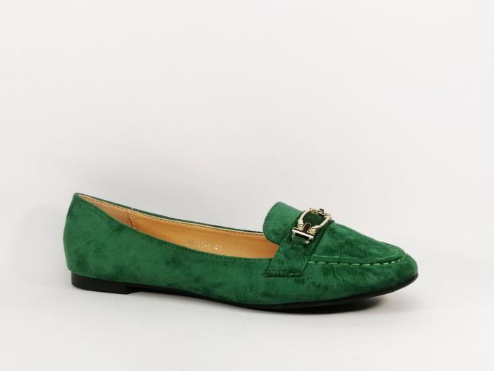 Mocassin/ ballerine chic vert grande pointure femme CINK ME DM3D1-1 à pas cher