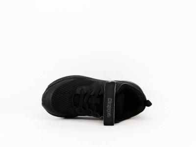 Sneakers sport noir garçon en destockage KAPPA snugger à pas cher