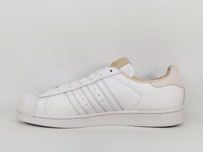 Basket ADIDAS superstar EF2102 destockage cuir blanc mixte et grande pointure homme