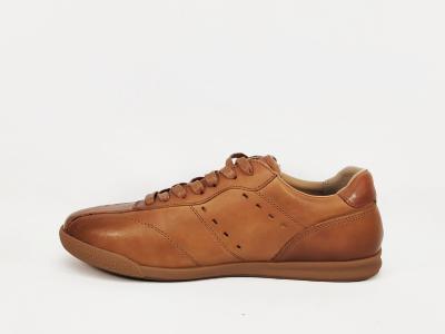 Chaussure habillée homme cuir souple camel chic confortable destockage LONDONS LIFE 163902 pas cher