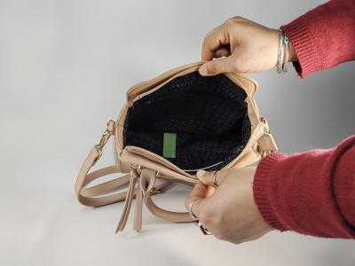 Sac à main bandoulière femme rose pale chic tendance destockage XTi 184588 pas cher