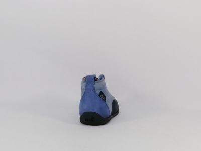 Chaussure premiers pas garçon bébé ASTER otechno destockage cuir marine