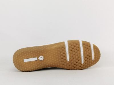 Babies femme cuir blanc souple et confort MORAN'S vemas à pas cher
