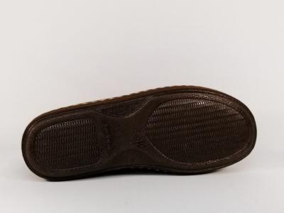 Chausson homme confort marron à pas cher CHIC & RELAX bignan
