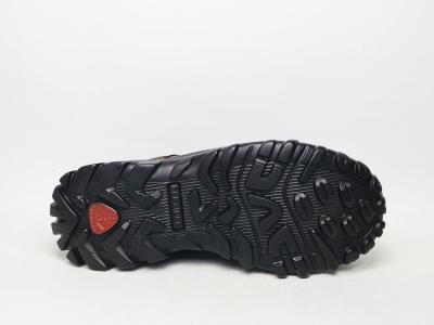 Chaussure randonnée homme montante cuir marron waterproof à pas cher destockage IMAC 653388 confortable