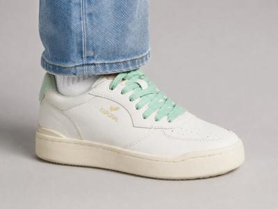 Basket blanche femme tendance destockage KAPORAL namael à pas cher