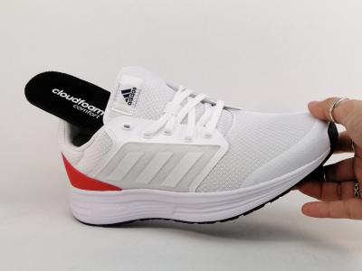 Chaussure running homme ADIDAS galaxy5 destockage à pas cher confortable blanc