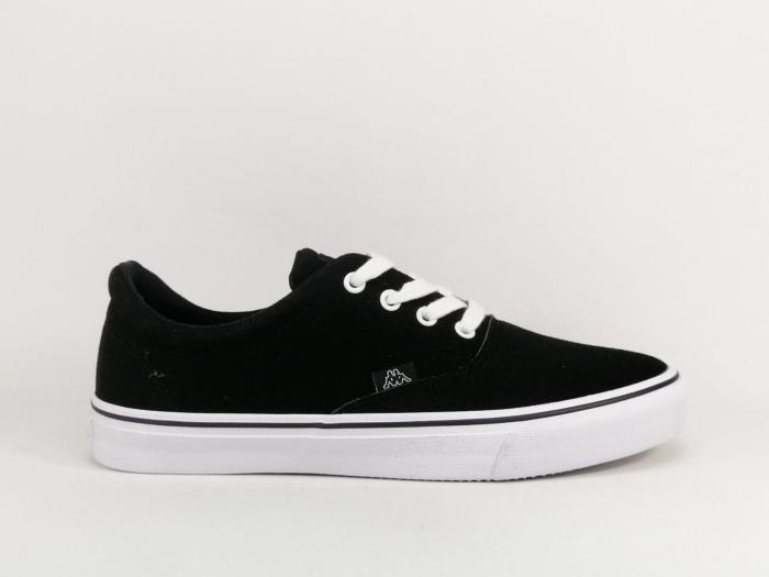 Basket noire homme tendance à pas cher destockage KAPPA logo nisio 3 confort