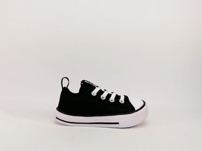 Basket souple bébé en destockage CONVERSE superplay noir mixte