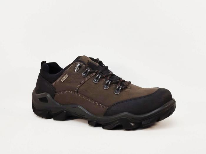 Chaussure randonnée travail homme cuir waterproof marron confort destockage IMAC 853868