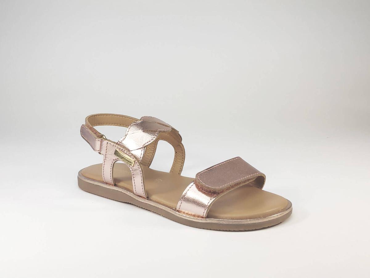 sandale fille rose