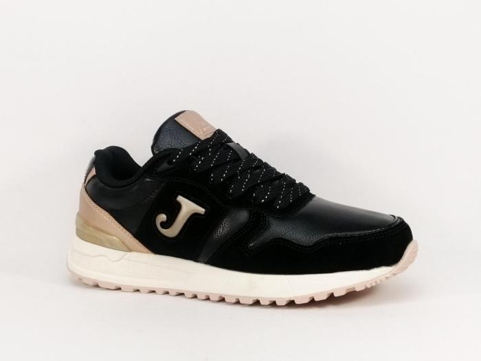 Basket noir femme tendance destockage JOMA C200 lady confortable à pas cher