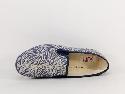 Chausson été femme à talon pieds sensibles toile légère souple OUF carlak à pas cher