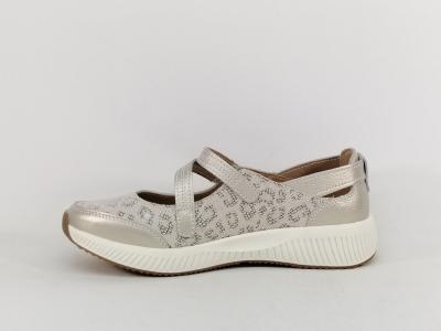 Babies femme confortable chic cuir beige souple SWEET'R jakata à pas cher