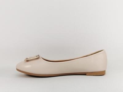 Ballerine beige femme chic grande taille CINK ME DM-281 tendance à pas cher