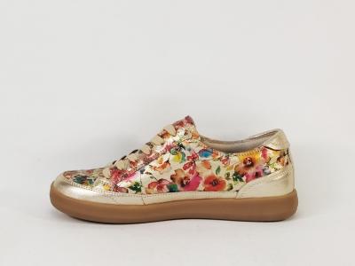 Chaussures femme pieds larges, basket chic confort largeur H originale CAPRICE 23759