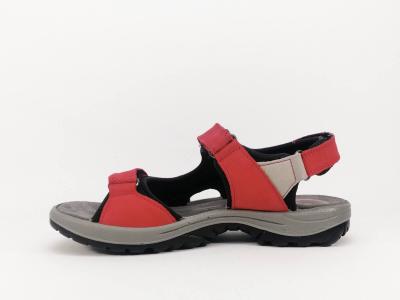 Sandale de marche confortable rouge destockage IMAC Salamander 709008 femme