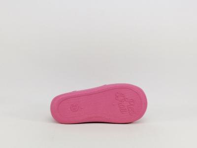 Chaussons rose destockage TOOTI Graff fille fabrication française