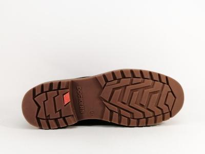 Chaussure de travail homme en cuir marron basse confortable et résistante DOCKERS 53WI010