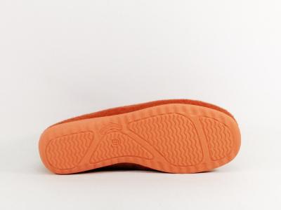 Pantoufles femmes originales chics et souples SOCA 0327 orange Fabrication Espagne