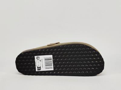 Sabot femme pas cher gris taupe semelle cuir confortable BANAN MOON rambla tendance