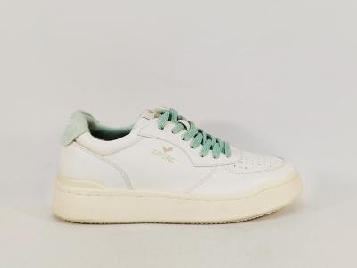 Basket blanche femme tendance destockage KAPORAL namael à pas cher
