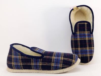 Charentaise homme pure laine semelle feutre destockage FARGEOT Fabre made in France