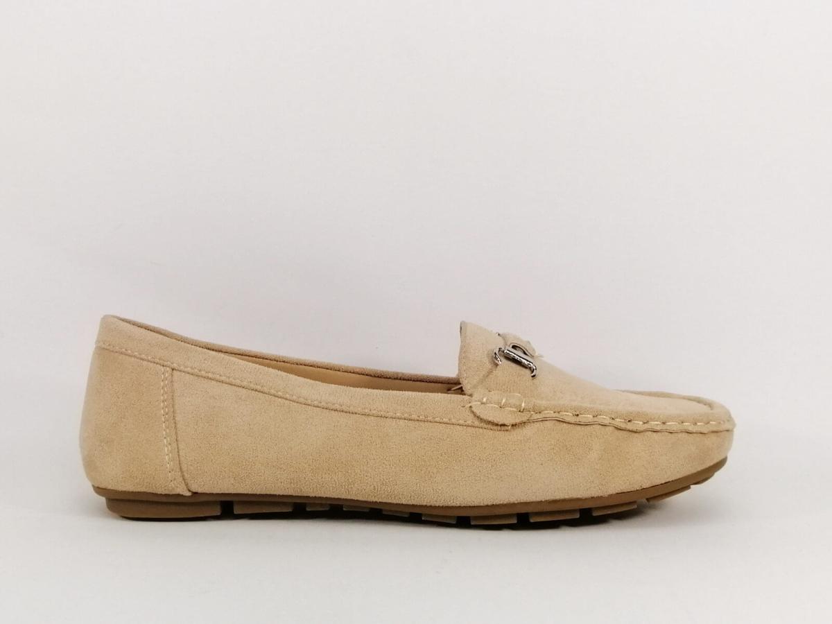 Mocassin beige femme deals