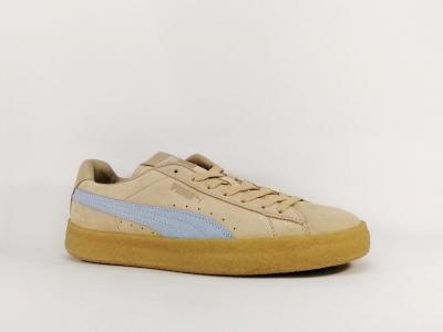 Basket PUMA kitsune en destockage à pas cher cuir suede semelle crepe x maison kitsuné