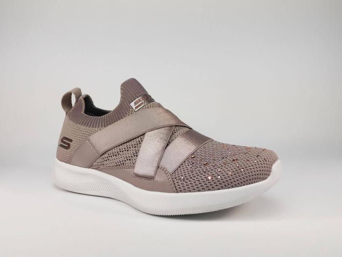 skechers grise femme
