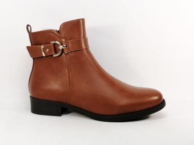 Bottine camel femme grande taille tendance  pas cher CINK ME DM779-S5